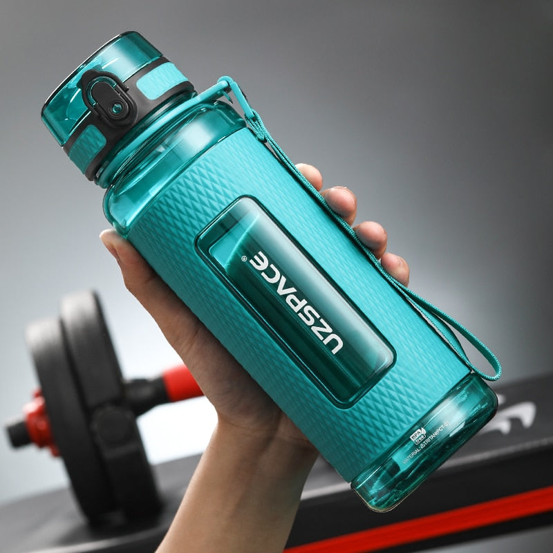 Sport Water Bottles BPA Free Portable Gym Anti-fall Leak-proof Large Capacity Fitness Kettle Tritan Plastic Drink Bottle