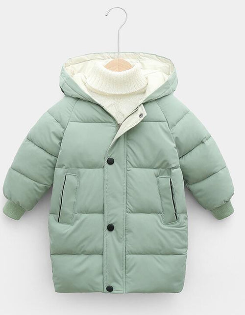 Load image into Gallery viewer, Autumn Winter New Children Down  Jacket Boys Girls Fashion Thick Warm Jacket Baby Hooded Warm Outwear Kids Cotton Coat 2-7 Year
