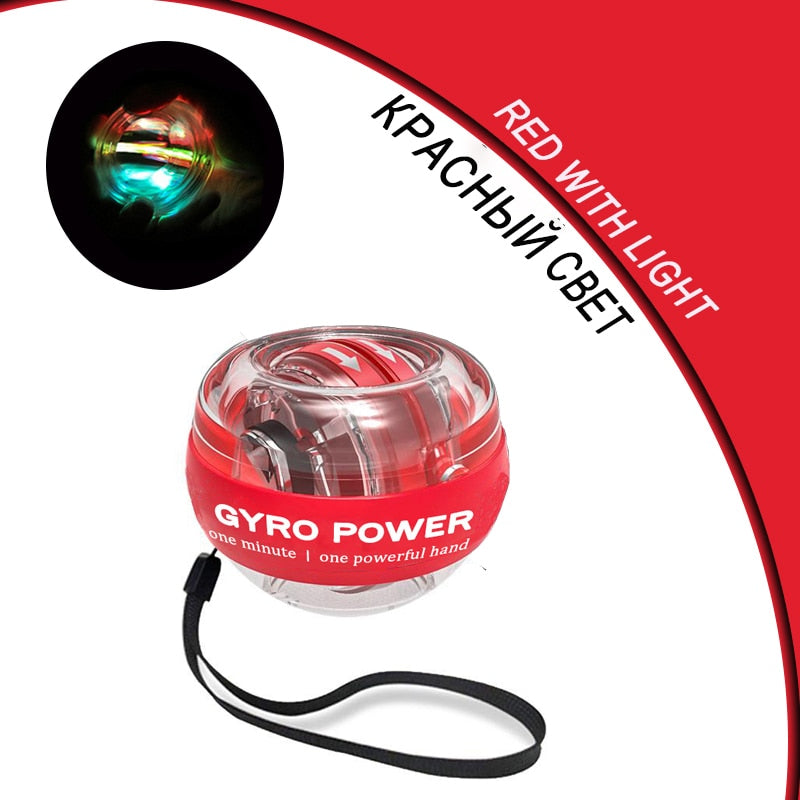 Power Wrist Ball Self Start Gyroscopic Powerball Gyro Ball With Counter Arm Hand Muscle Trainer Fitness Exercise Equipment