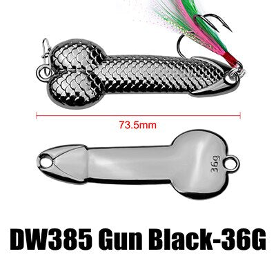 Load image into Gallery viewer, Metal Spinner 3g, 7g, 11g, 15g, 21g, 28g, 36g Black Gold Bass Pike  Fishing Lure Fishing Tackle
