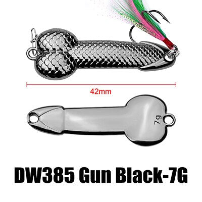 Metal Spinner 3g, 7g, 11g, 15g, 21g, 28g, 36g Black Gold Bass Pike  Fishing Lure Fishing Tackle