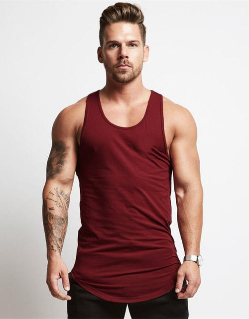 Load image into Gallery viewer, 2020 Gym Workout Sleeveless Shirt Tank Top Men Bodybuilding Clothing Fitness Mens Sportwear Vests Muscle Men Tank Tops
