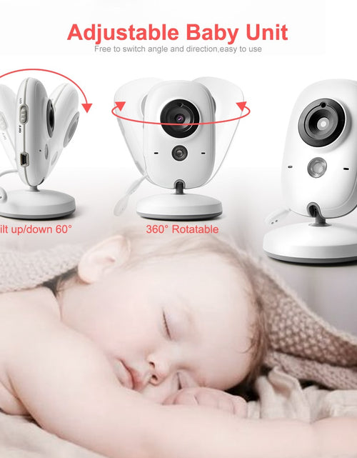 Load image into Gallery viewer, Video Baby Monitor 2.4G Wireless With 3.2 Inches LCD 2 Way Audio Talk Night Vision Surveillance Security Camera Babysitter
