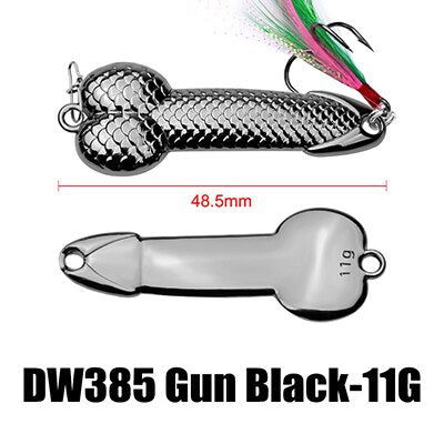 Load image into Gallery viewer, Metal Spinner 3g, 7g, 11g, 15g, 21g, 28g, 36g Black Gold Bass Pike  Fishing Lure Fishing Tackle
