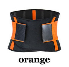 Waist Support Belt Back Waist Trainer Trimmer Belt Gym Waist Protector Weight Lifting Sports Body Shaper Corset Faja Sweat