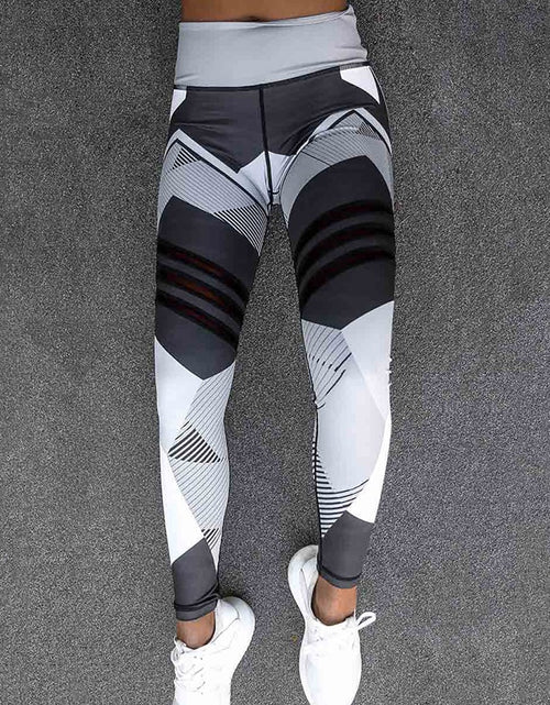 Load image into Gallery viewer, Leggings 2021 Sexy Fitness Yoga Sport Pants Push Up Women Gym Running Jegging Tights High Waist Print Pants Joggers Trousers
