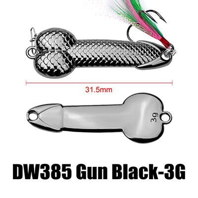 Load image into Gallery viewer, Metal Spinner 3g, 7g, 11g, 15g, 21g, 28g, 36g Black Gold Bass Pike  Fishing Lure Fishing Tackle
