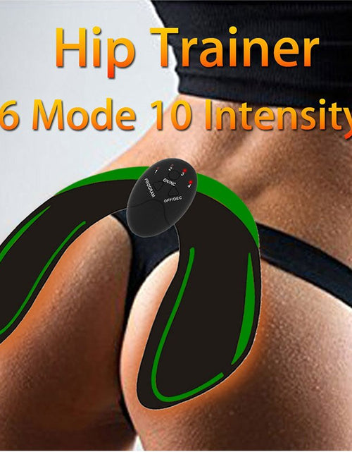 Load image into Gallery viewer, Hip Trainer Smart Vibrating Exercise Stimulate Machine Fitness Equipment 6 Modes Body Slim Shaper Workout Hips Firming Trainer
