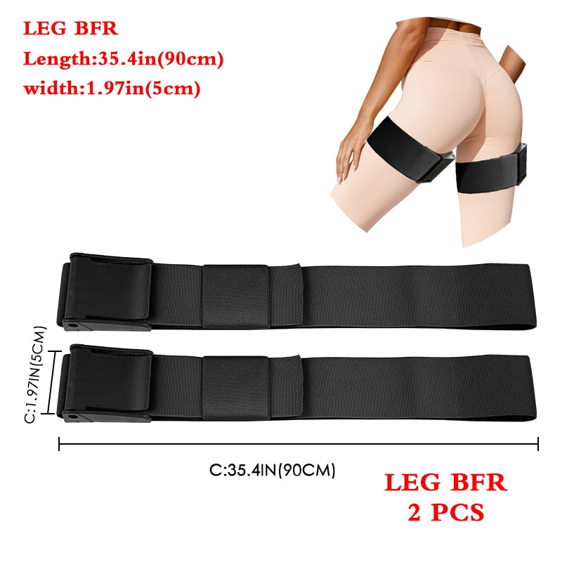 Occlusion Wraps Pro Resistance Bands BFR Bands Arm Leg Blaster Elastic Exercise Blood Flow Restriction Training Gym Fitness