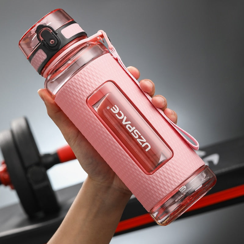 Sport Water Bottles BPA Free Portable Gym Anti-fall Leak-proof Large Capacity Fitness Kettle Tritan Plastic Drink Bottle