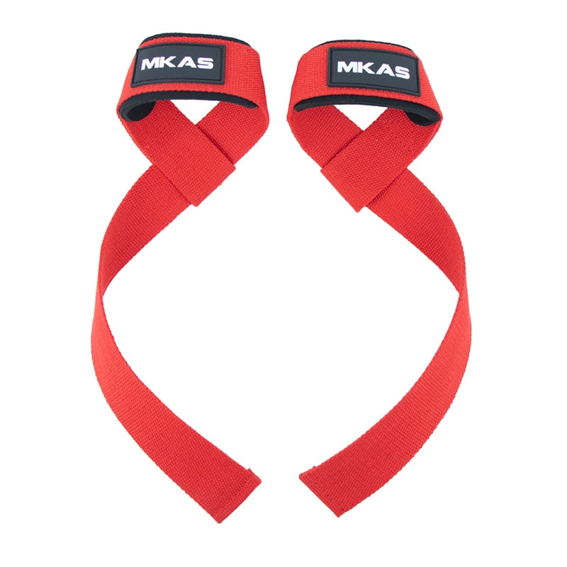 Weight lifting Wrist Straps Fitness Bodybuilding Training Gym lifting straps with Non Slip Flex Gel Grip