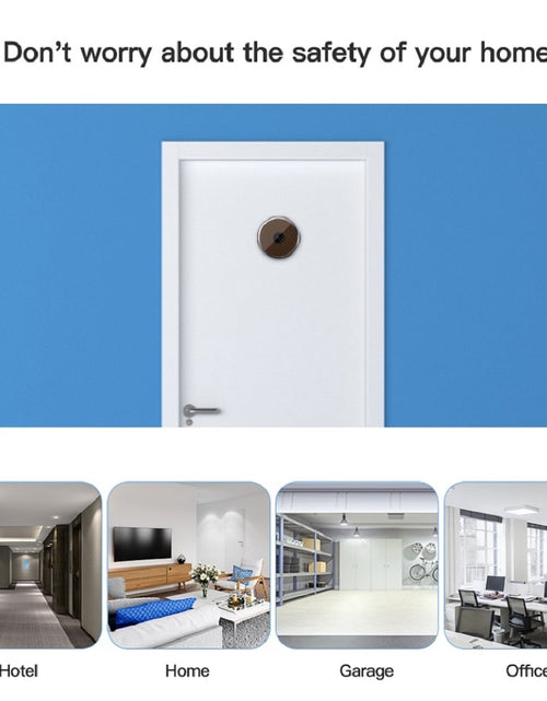 Load image into Gallery viewer, Awapow 3.5 Inch Peephole Doorbell Camera 120° Peephole Viewer Cat Eye Door Bell Smart Home Outdoor Monitor Digital Door Viewer
