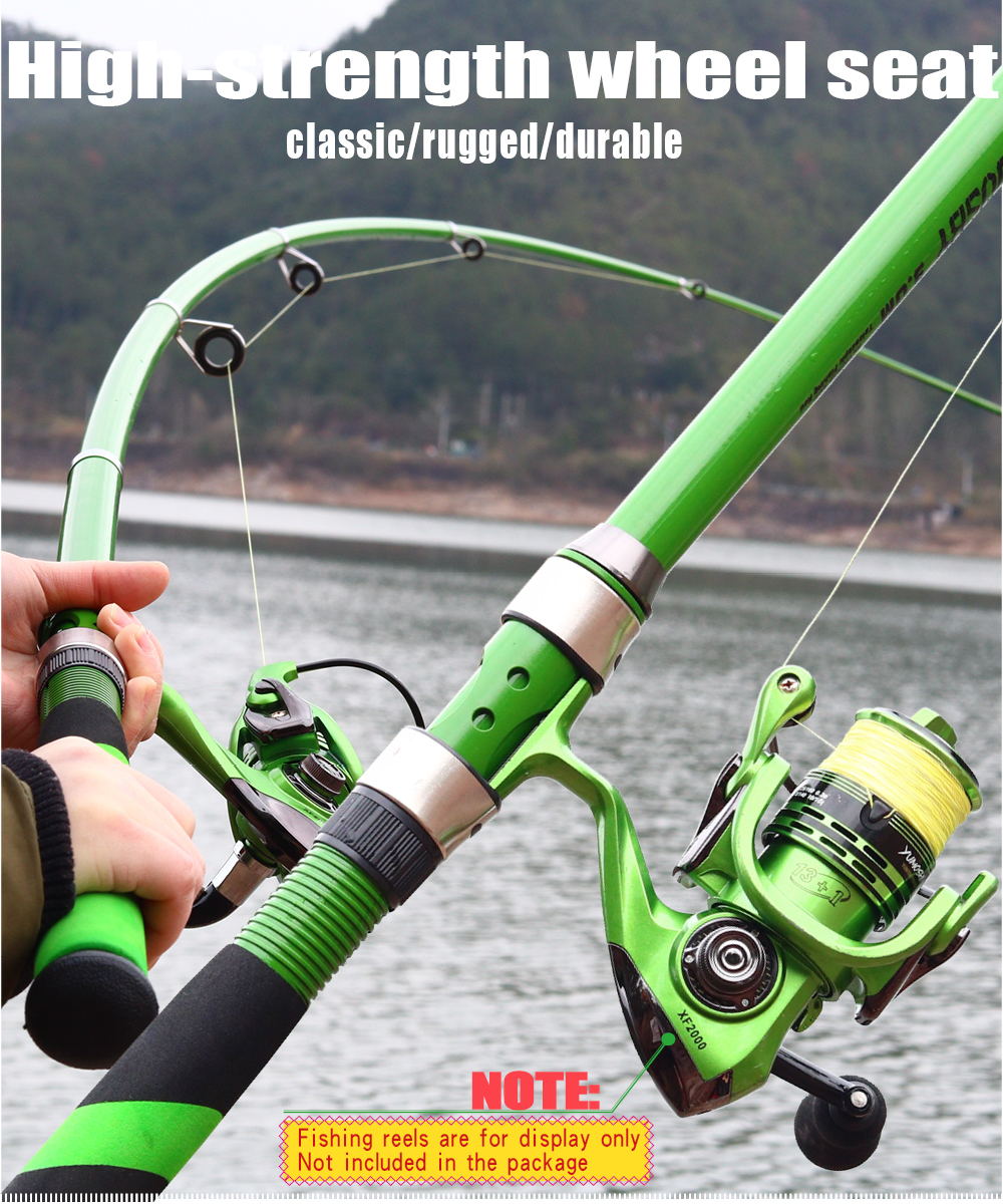 Carbon Fiber Telescopic Carp Pesca Sea Fishing Rod Pole Portable Spinning Travel Ultralight 2.1M 2.4M 2.7M 3.0M 2020 NEW