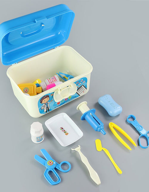 Load image into Gallery viewer, Doctor Toy Set Play House Toy Doctor Set Stethoscope Children Play House Storage Box Simulation Doctor Supplies Toy Boy Girl
