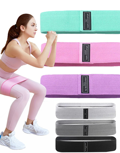 Load image into Gallery viewer, Fitness Resistance Band Buttocks Expansion Fitness Cloth Rubber Band Elastic Expander Suitable For Home Exercise Sport Equipment
