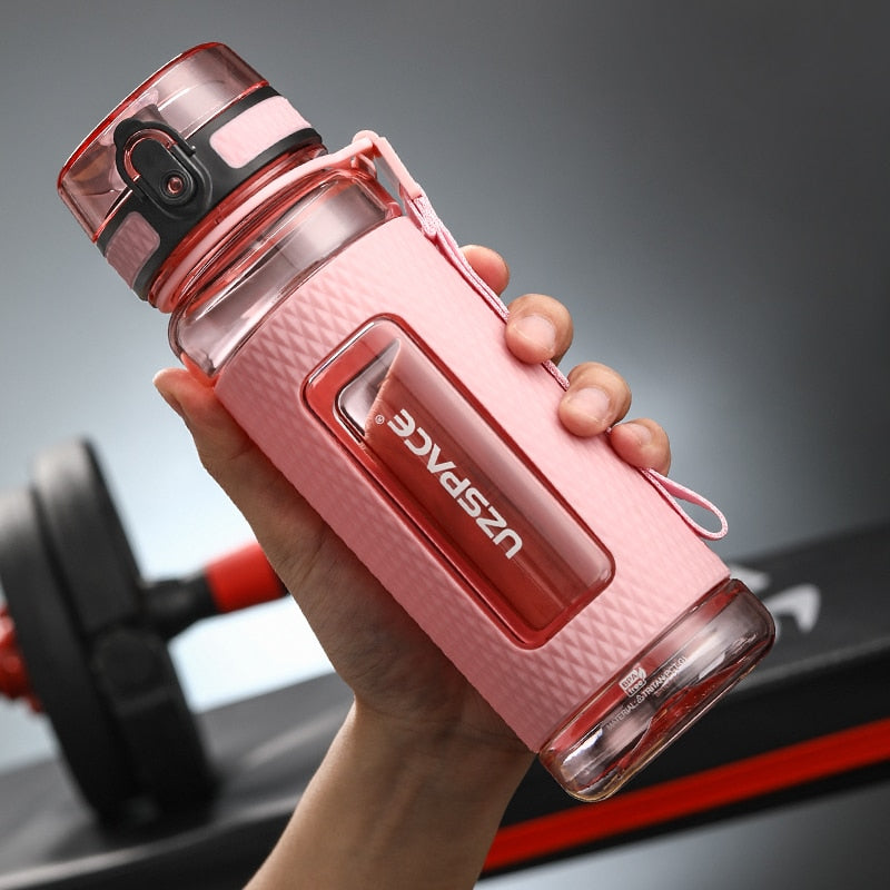 Sport Water Bottles BPA Free Portable Gym Anti-fall Leak-proof Large Capacity Fitness Kettle Tritan Plastic Drink Bottle