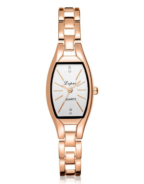 Load image into Gallery viewer, Women Square Quartz Watch Elegant Ladies Electronic Digtal Woman Watch Concise Head Diamond Geometry Women Watches
