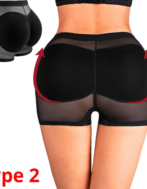 Load image into Gallery viewer, Shapewear Padded Hip Butt Lifter Panties High Waist Trainer for Women Tummy Control Body Shaper Hip Enhancer Thigh Slim
