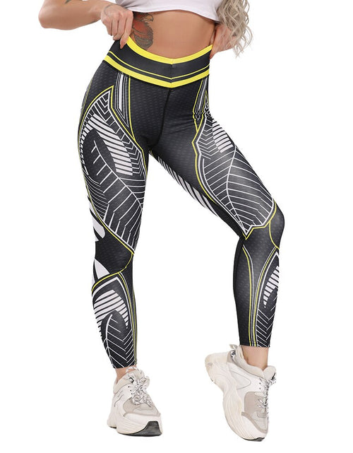 Load image into Gallery viewer, Printing Leggings Seamless Yoga Pants Fitness Women Workout Tights High Waist Push Up Elastic Trousers Gym Girl Sports Leggins
