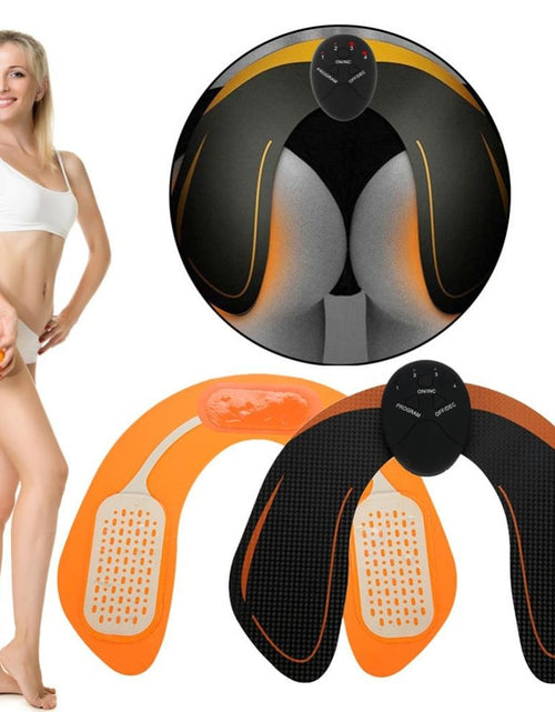 Load image into Gallery viewer, Wireless EMS Abdominal Muscle Stimulator Buttock Hip Trainer Arm Leg Body Slimming Massager Unisex Fitness Equiment
