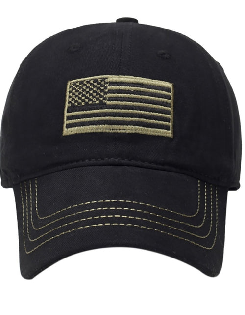 Load image into Gallery viewer, Flag Embroidery Hat Thin Blue Line Flag Tactical Hats men army cap Outdoor Sport Cycling Running hiking Hats
