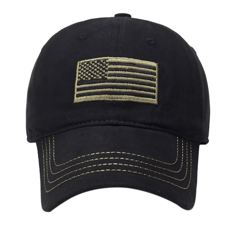 Flag Embroidery Hat Thin Blue Line Flag Tactical Hats men army cap Outdoor Sport Cycling Running hiking Hats