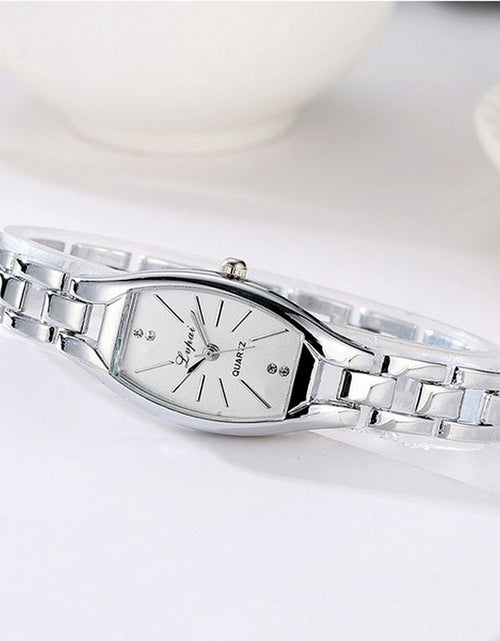 Load image into Gallery viewer, Women Square Quartz Watch Elegant Ladies Electronic Digtal Woman Watch Concise Head Diamond Geometry Women Watches
