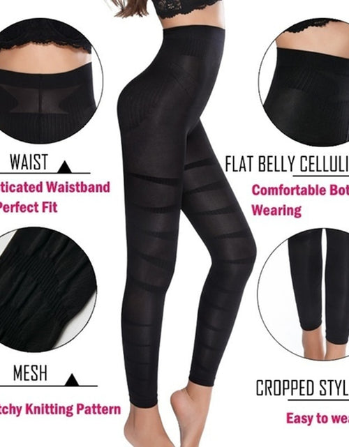 Load image into Gallery viewer, High Waist Leggings Women Sculpting Sleep Leg Legging Tummy Control Skinny Panties Slimming  Leggings Thigh Slimmer Pants
