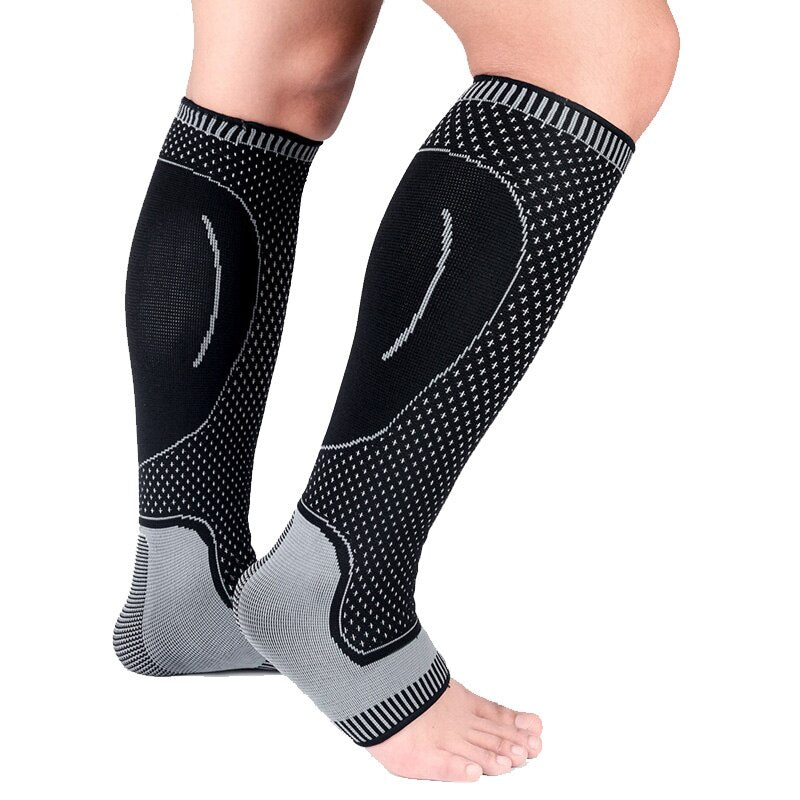 2 PCS Sports guard Leg Sleeves calf Compression bracelet unisex basketball football running leggings breathable warm socks