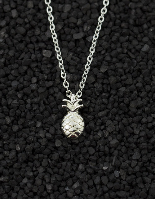 Load image into Gallery viewer, Mini Pineapple Charm Necklace Women Men Fashion Jewelry Summer Fruit Dainty   Ananas Collier Femme 2020
