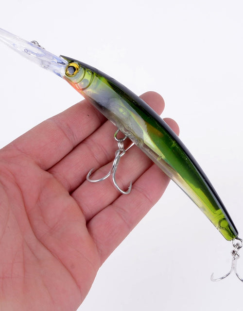 Load image into Gallery viewer, 1pcs 17cm 24g Wobbler Fishing Lure Big Crankbait Minnow Peche Bass Trolling Artificial Bait Pike Carp lures Peche Fishing tackle
