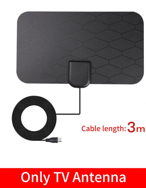 Load image into Gallery viewer, 3000 Miles 8K Digital DVB-T2 TV Antenna Indoor with amplifier Booster 1080P Aerial For Car antenna RV travel smart tv
