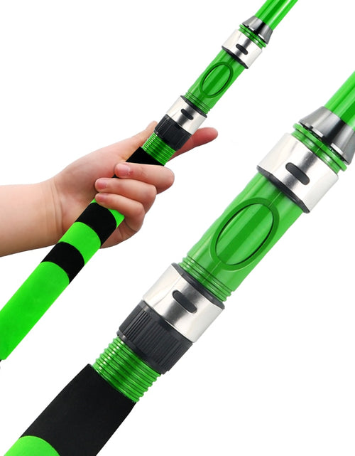 Load image into Gallery viewer, Carbon Fiber Telescopic Carp Pesca Sea Fishing Rod Pole Portable Spinning Travel Ultralight 2.1M 2.4M 2.7M 3.0M 2020 NEW
