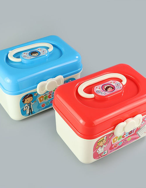 Load image into Gallery viewer, Doctor Toy Set Play House Toy Doctor Set Stethoscope Children Play House Storage Box Simulation Doctor Supplies Toy Boy Girl
