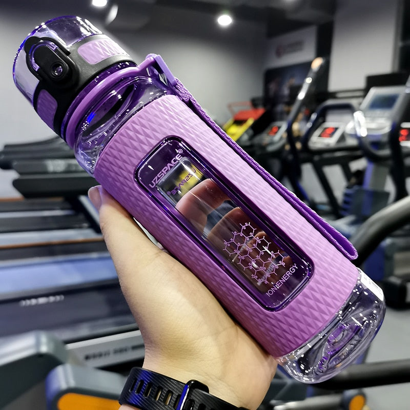 Sport Water Bottles BPA Free Portable Gym Anti-fall Leak-proof Large Capacity Fitness Kettle Tritan Plastic Drink Bottle