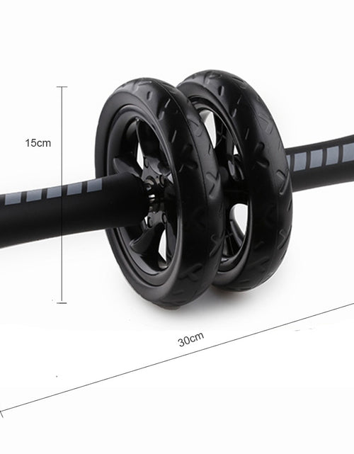 Load image into Gallery viewer, AB Roller Non-slip 15CM Tire Pattern Fitness Gym Exercise Abdominal Wheel Roller
