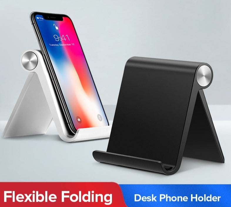 Phone Holder Stand Mobile Smartphone Support Tablet Stand for iPhone Desk Cell Phone Holder Stand Portable Mobile Holder