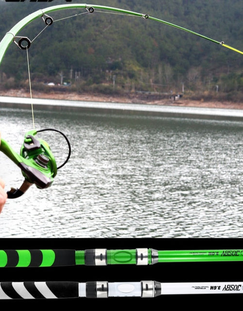 Load image into Gallery viewer, Carbon Fiber Telescopic Carp Pesca Sea Fishing Rod Pole Portable Spinning Travel Ultralight 2.1M 2.4M 2.7M 3.0M 2020 NEW
