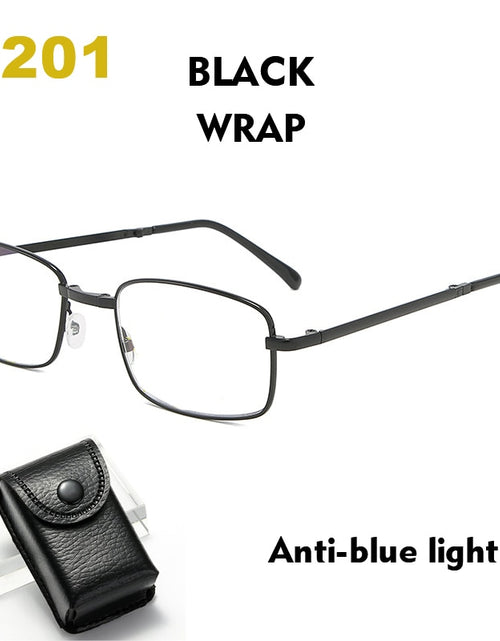 Load image into Gallery viewer, Folding Glasses for Elderly Anti Blue Light Reading Glasses Men Progressive Multifocal Reading Glasses Women Presbyopia
