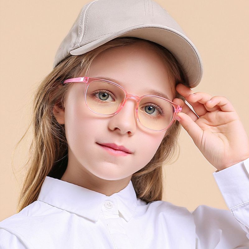 Chirldren Blue Light Blocking Glasses  Fashion Anti-blue Light Glasses Frame TR90 Children Myopia Goggles