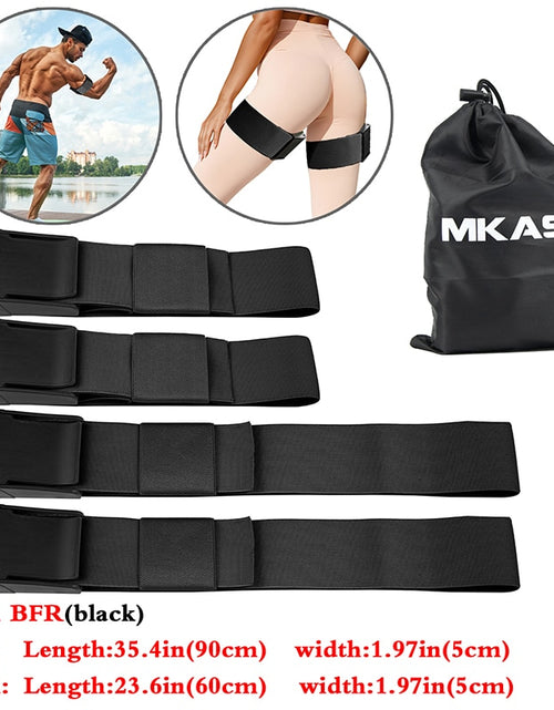 Load image into Gallery viewer, Occlusion Wraps Pro Resistance Bands BFR Bands Arm Leg Blaster Elastic Exercise Blood Flow Restriction Training Gym Fitness
