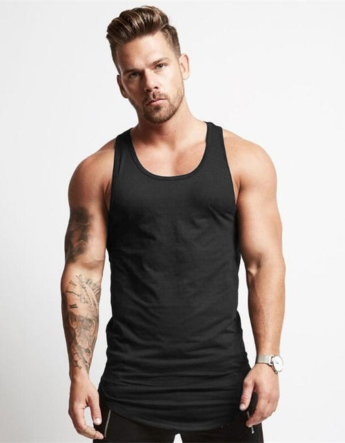 Load image into Gallery viewer, 2020 Gym Workout Sleeveless Shirt Tank Top Men Bodybuilding Clothing Fitness Mens Sportwear Vests Muscle Men Tank Tops
