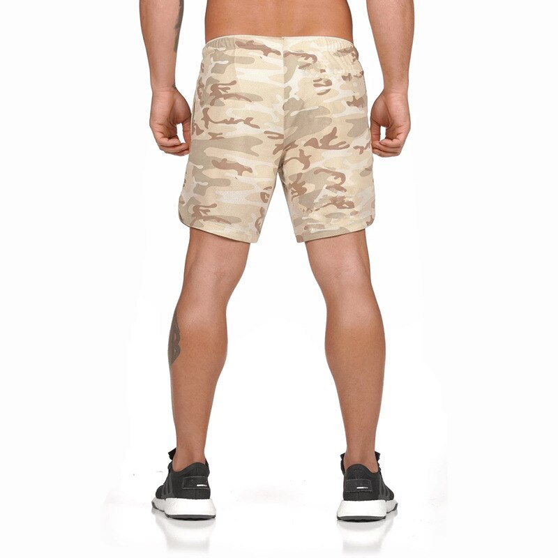 Brand Men&#39;s Shorts Scanties Shorts Men&#39;s Quick-Drying Breathable Five-Point Pants Mesh Single-Layer Beach Pants