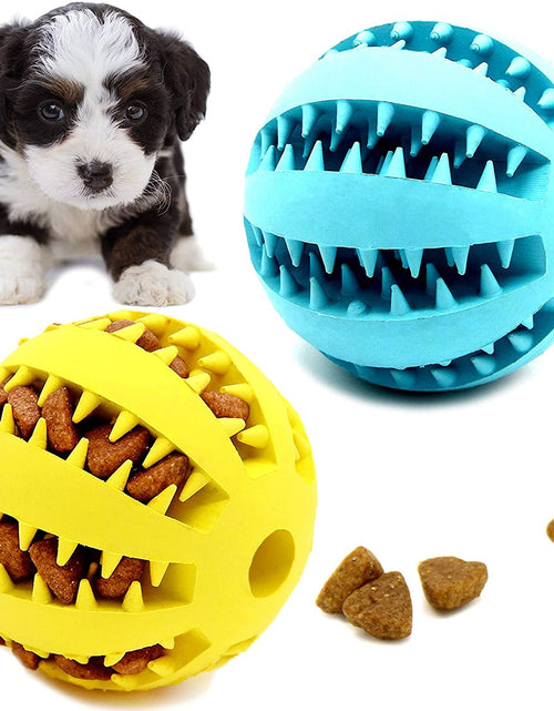 Load image into Gallery viewer, Toys for Dogs Rubber Dog Ball for Puppy Funny Dog Toys for Pet Puppies Large Dogs Tooth Cleaning Snack Ball Toy for Pet Products
