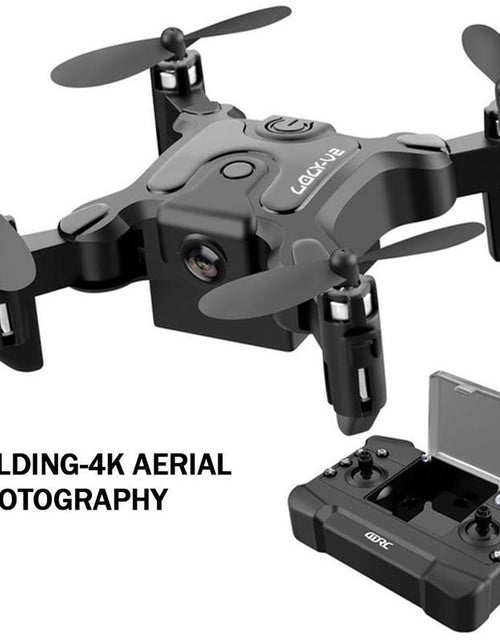 Load image into Gallery viewer, Mini Drone 4K Professional HD Camera High Hold Mode RC Helicopter Kid helicopter RC RTF Quadopter Foldable Quadrocopter WiFi
