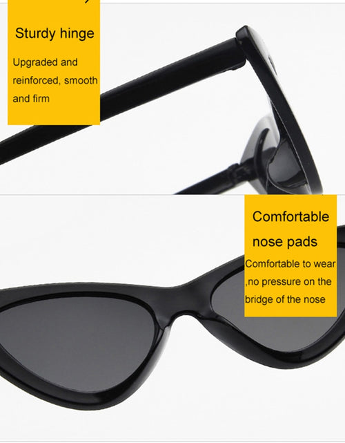 Load image into Gallery viewer, 1pc Riding Fishing Sunglasses Retro Vintage Sunglasses Fashion Cateye Goggles Sexy Small Cat Eye Sun Glasses for Women UV400
