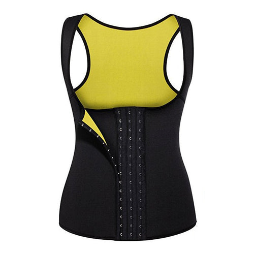 Load image into Gallery viewer, Women Shapewear Weight Loss Neoprene Sauna Sweat Waist Trainer Corset Tank Top Vest Sport Workout Slimming Body Shaper
