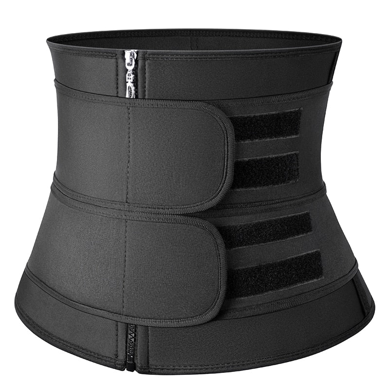 Shapewear Neoprene Sauna Waist Trainer Corset Sweat Belt for Women Weight Loss Compression Trimmer Workout Fitness