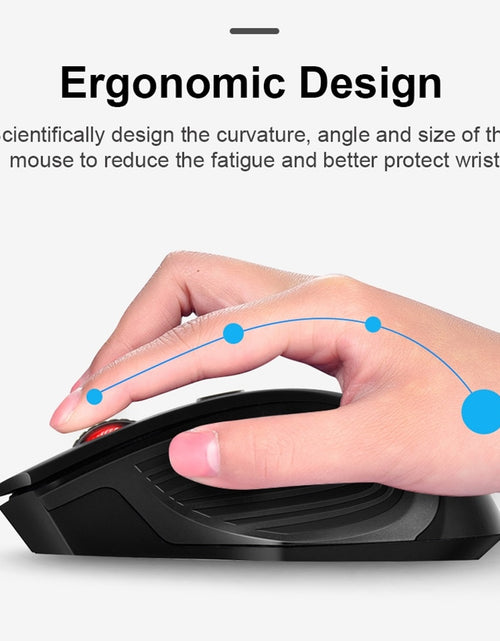 Load image into Gallery viewer, USB Wireless Mouse 2000DPI USB 2.0 Receiver Optical Computer Mouse 2.4GHz Ergonomic Mice For Laptop PC Sound Silent Mouse
