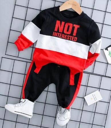 Load image into Gallery viewer, Baby Boys And Girls Clothing Set Tricken Fleece Children Hooded Outerwear Tops Pants 3PCS Outfits Kids Toddler Warm Costume Suit
